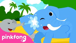 Hentak seperti Gajah | Lagu Binatang | Kartun & Lagu Anak | Pinkfong dan Baby Shark