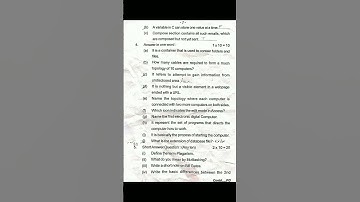 class 9 computer question paper of annual examination seba board #seba #sebaboard #class9seba
