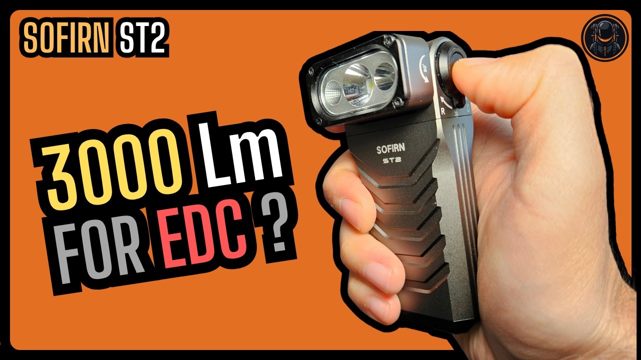 🔦 Sofirn ST2 Review: 3000 Lumens for EDC? - YouTube