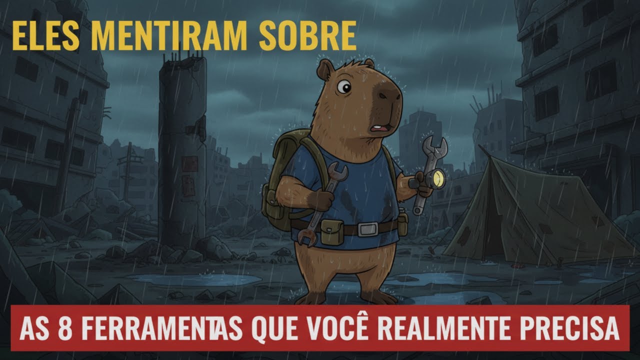 Eles Mentiram Sobre Equipamentos de Sobrevivência - As 8 Ferramentas Que Você Realmente Precisa Q...