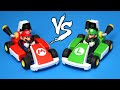 (muy épico) LUIGI VS MARIO en Mario Kart Live Home Circuit 🔥 Nintendo SWITCH (también 200cc)