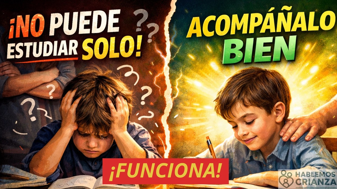 POR QUÉ TU HIJO SOLO ESTUDIA SI ESTÁS TÚ (Y CÓMO AYUDARLE)
