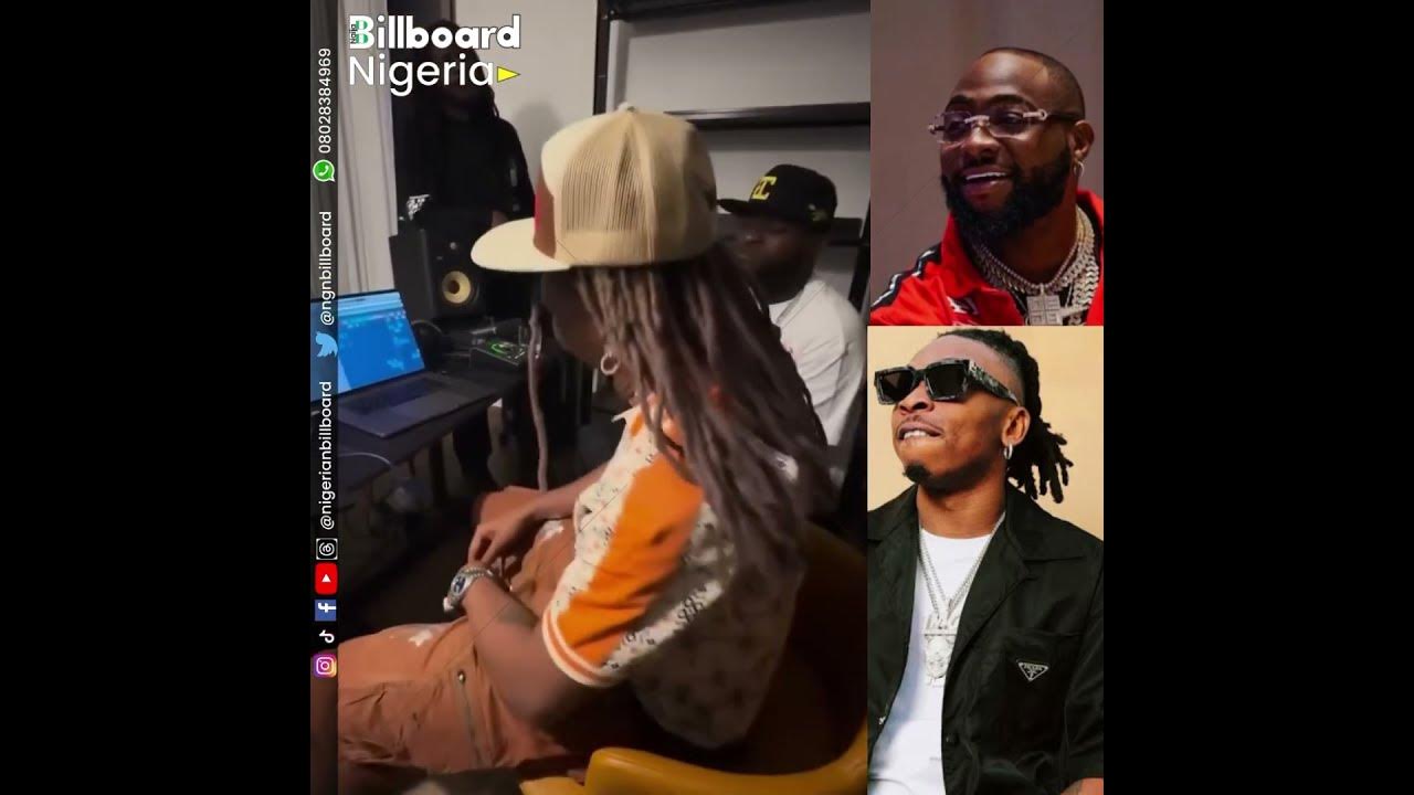 πThe moment Davido and Mayorkun realize they made a banger on (Blessings on Blessings) πThe moment Davido and Mayorkun realize they made a banger on (Blessings on Blessings)