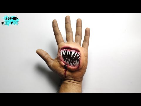 unbelievable-trick-for-prank-|-cool-trick-art-for-halloween-|-cool-3d-hand-art-makeup