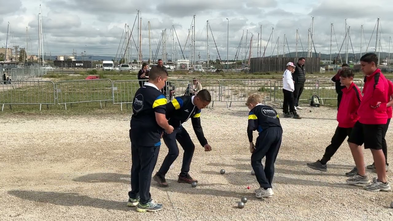 Miniature de la vidéo : Sète Pétanque National Juniors 2026 La Batarelle vs Bousch/Fareon/Martins