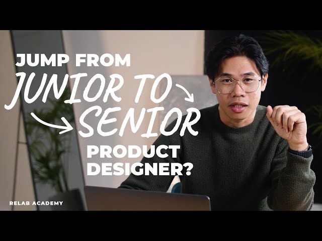 How to go from junior to senior product designer?