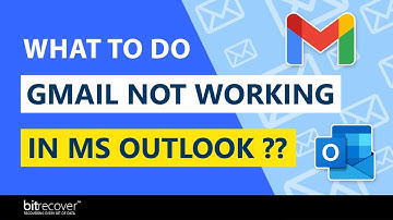 Gmail Outlook Not Working ? Username and Password Not Accepted ?