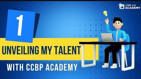 My First video on Youtub | Self Introduction | CCBP 4.0 Academy