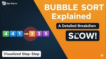 Bubble Sort Algorithm Explained Simply in 6 Minutes