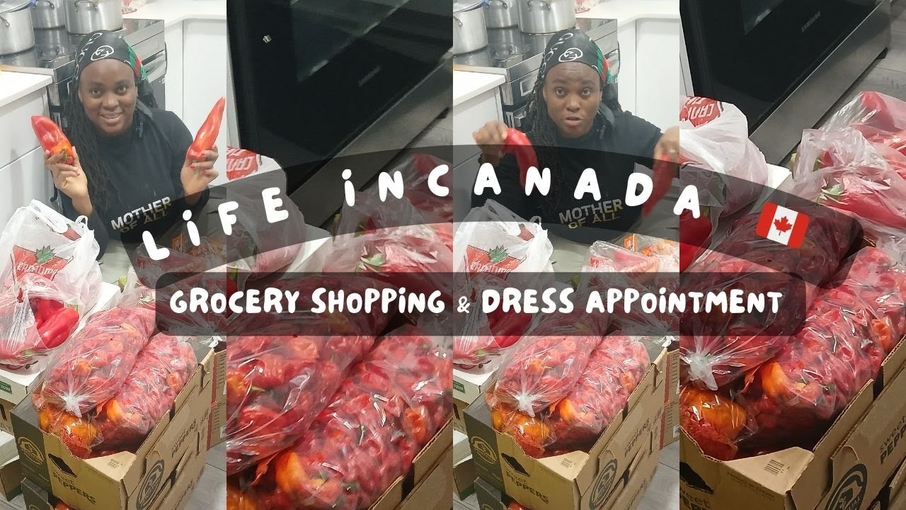 Life in Canada 🇨🇦 | Grocery Shopping, Tomatoes & Peppers + Dress for Success (Newcomer Life)