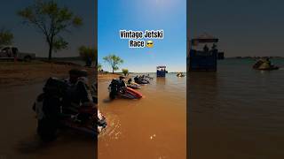 Vintage Jetski Race 😎 #Jetski #Fpv #Shorts