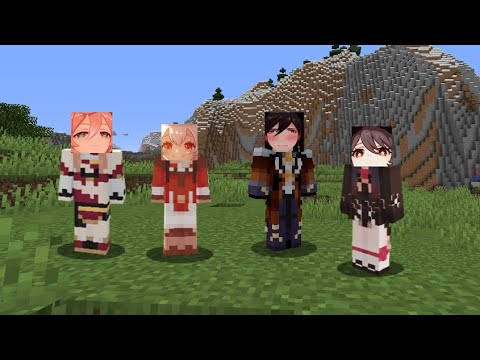 Genshin impact minecraft skins