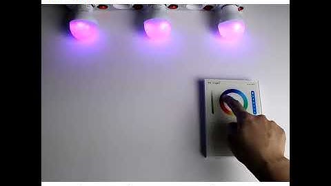 Mi Light B8 8-Zone Smart Panel Remote Controller color changrable ,dimming , group control led lighs
