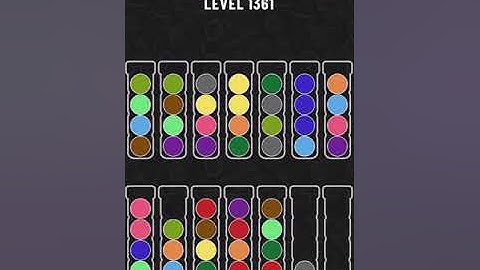 【Ball Sort Puzzle】Level.1361
