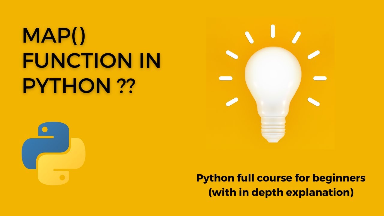 Map in Python: What It Is & How to Use It - YouTube