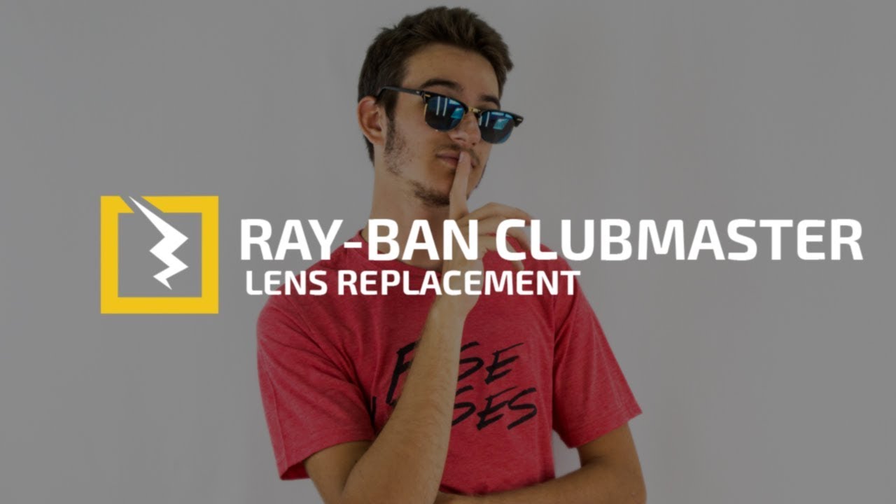 How To Change The Lenses In Your Ray Ban 3016 Clubmaster