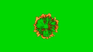 Colorful Shockwave Effect (green screen)