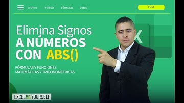 🧮🚫 Cómo ELIMINAR SIGNOS a un número con la función ABS de Excel ❓🔢