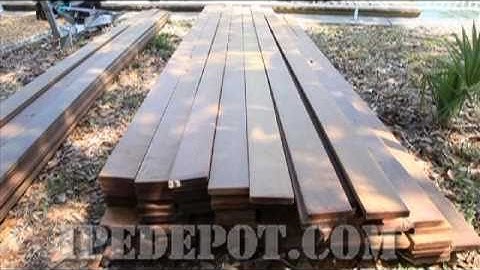 How to Set up Ipe Decking After Delivery