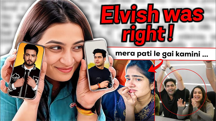 ELVISH YADAV'S EX KIRTI MEHRA DATING MARRIED FRIEND AJJU008? WIFE PRATIBHA SONI EXPOSE THEIR AFFAIR