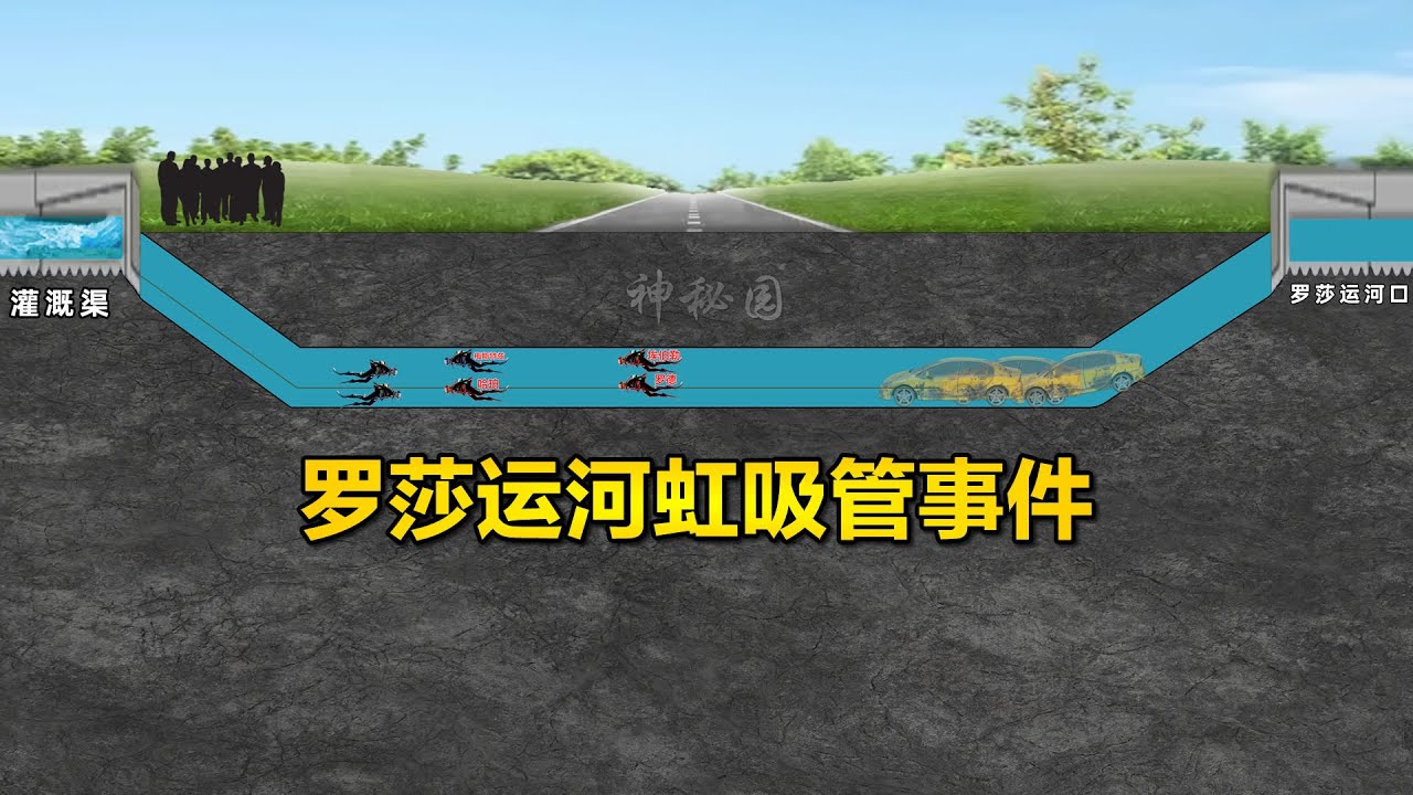 运河隧道内清理废旧汽车，6人进去4人未归，美国罗莎运河事件
