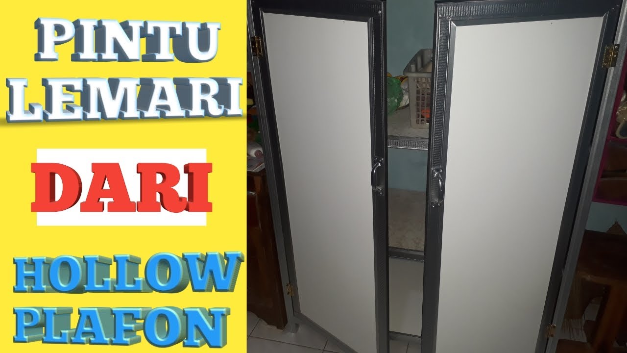 Cara Membuat Pintu Lemari Dari Hollow\Baja Ringan YouTube