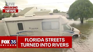 Hurricane Idalia: Residents rescue each other near Florida's Crystal River as water levels rise