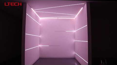 LTECH dynamic lighting control by MS panel! Integrate with DMX, SPI, Phase cut, 0-10V protocols