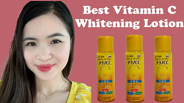 HOW TO APPLY MELANO CC BRIGHTENING LOTION- Melano CC Anti-spot lotion