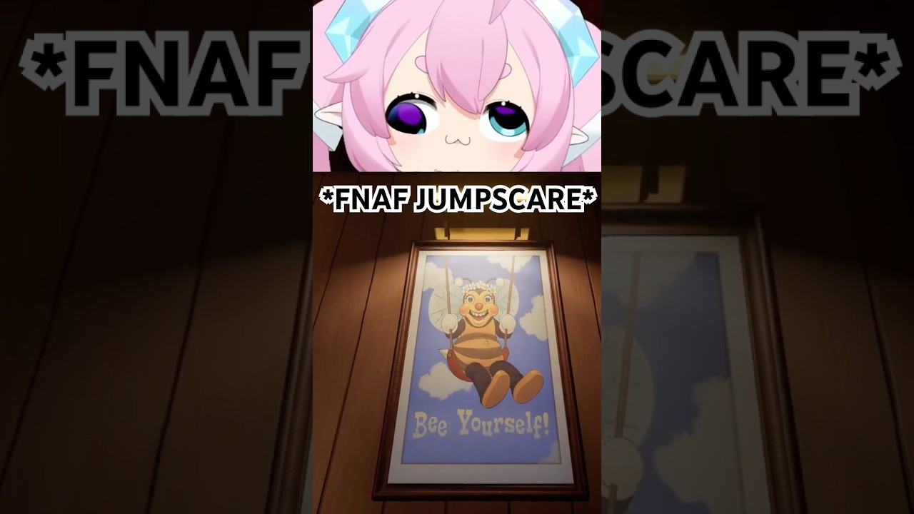 Чиби впадает в ступор в FNAF: Secret of the Mimic 