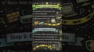 cyber security roadmap. subscribe to the channel to get started #security #education #cybersecurity