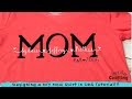 Mothers Day T shirts DIY