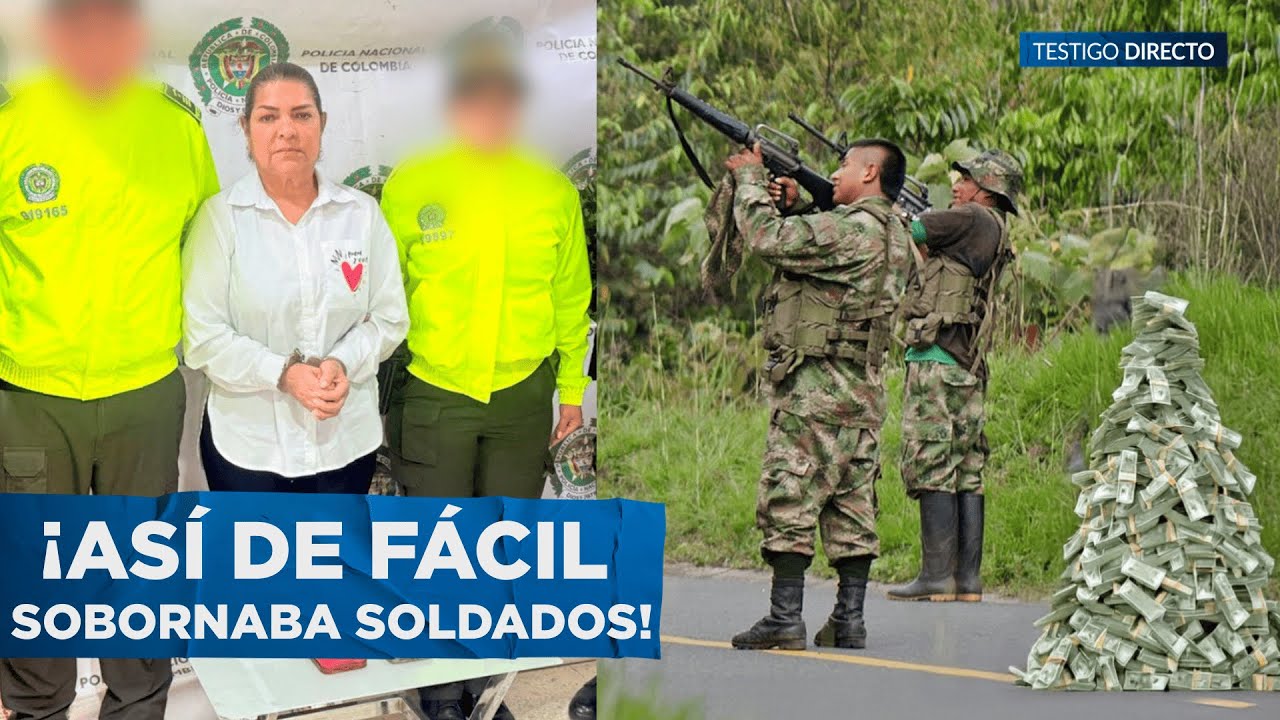 ¡Le daba 50 MILLONES A LOS SOLDADOS! Así OPERABA La`Tía’ del Clan del Golfo en el Ejército