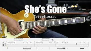 She’s Gone - Steelheart - Guitar Instrumental Cover   Tab