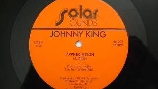 Appreciation - Johnny King