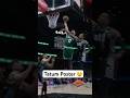 Jayson Tatum’s EMPHATIC POSTER Slam! 👀😳|#Shorts