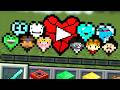 Minecraft But YouTubers Are Hearts Minecraft But YouTubers Are Hearts