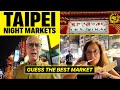 Taiwan Night Market Street Food Tour: OUR TOP 3 in TAIPEI