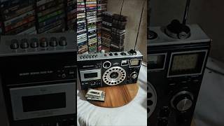 💝💝 antiquity recorder R-5410-BW 4 band radio Tuner National Panasonic 1977#viral tape#YouTube short