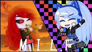 M.I.L.F MEME | Friday funkin' night x Gacha Club | OC AU | WARNING FLASH