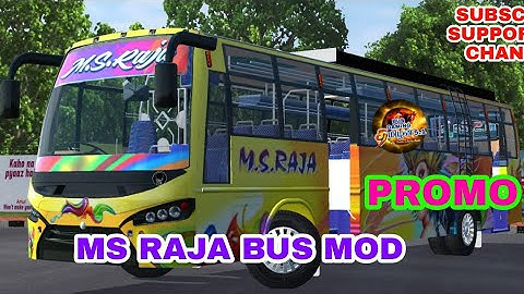 🎀🎀UPCOMING MS RAJA  CAPPELLA BUS MOD PROMO VIDEO WORKING MOD SUBSCRIBE SUPPORT MY CHANNEL 💥💥💥💥💥💥💥
