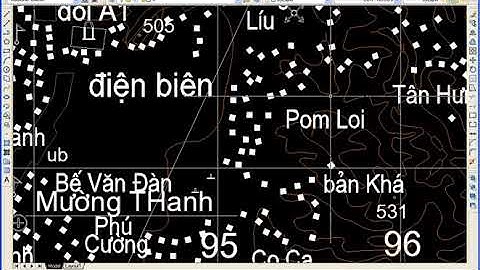 Chuyển bản đồ từ Microstation sang AutoCad   Không lỗi font