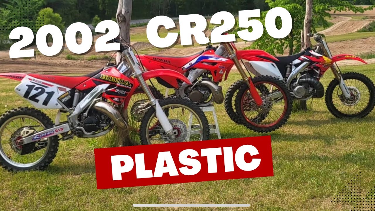 2002 Honda CR250 Plastic Refinish - YouTube