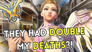 My 2nd Support had DOUBLE my Deaths | Console T500 Mercy Main - Overwatch