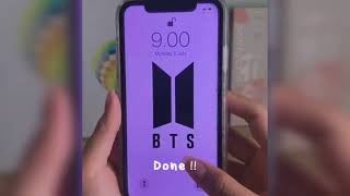 BTS LIVE WALLPAPER TUTORIAL 💜 screenshot 4