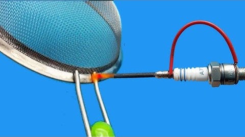 How to make a simple welding machine From spark plug at home! Practical DIY Idea