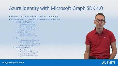Episode #166 - Azure.Identity with the new Microsoft Graph SDK for .NET v. 4.0