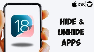 iOS 18: How to Hide & Unhide Apps on iPhone! [Remove Lock]