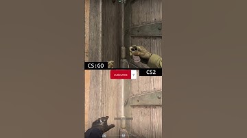 Comparison of grenades in CS:GO and CS2