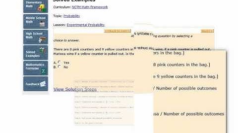 Experimental Probability